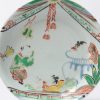0776 A rare polychrome 17th c South Chinese dish with Sima Guang scene - Image 7
