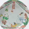 0776 A rare polychrome 17th c South Chinese dish with Sima Guang scene - Image 6