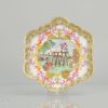 0444 An 18th century pattipan. Chine de commande in Meissen style Czar Peter the Great
