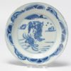 0811 A nice Kosometsuke Dish with a scene of wise man and crab - Image 4