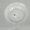 0726 Antique Chinese Porcelain 18th C Period Blue White Dinner Plate - Image 3