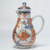 0841. Antique Chinese Kangxi/Yongzheng Jug wit landscape and added European Decoration