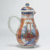 0841. Antique Chinese Kangxi/Yongzheng Jug wit landscape and added European Decoration - Image 3