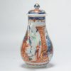 0841. Antique Chinese Kangxi/Yongzheng Jug wit landscape and added European Decoration - Image 9