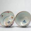 0835 & 0836 Antique Chinese Kangxi bowl with European Decoration on a bowl with fishes - Image 7