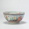 0824 Antique Chinese Porcelain Anhau bowl with an Amsterdam Bont decoration with a landscape - Image 6