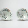 0853 & 0854 Antique Chinese porcelain Amsterdams Bont Kakiemon Parrot bowl blue and white china - Image 6