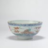 0862 China 1st half of the 18th c Blue and White. Amsterdams Bont redecoration with mega Rabbits