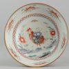 0323. Amsterdams Bont bowl. Blue and white china, decorated in Europe. Decoration contains flowers and roosters. - Image 4