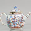 0567 Amsterdam Bont Teapot. Prunus in Kakiemon style with parrot - Image 5