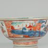0512 A classic Amsterdam Bont Bowl with rare green inside rimdecoration. - Image 3