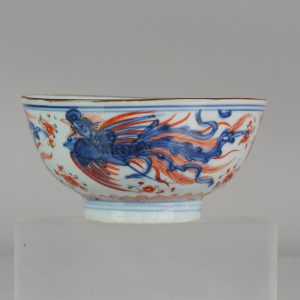0526 Fenghuang Bowl with Amsterdam Bont Imari Decoration.