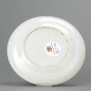 0494 Beautiful 19th c Cantonese porcelain plate with a scene of hundred face. - Image 3