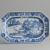 0087 Very nice decorated serving dish. Qing Dynasty