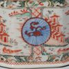0876 ca 1730 Yongzheng Verte teacaddy. Very nice version of Amsterdam Bont - Image 9