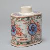 0876 ca 1730 Yongzheng Verte teacaddy. Very nice version of Amsterdam Bont - Image 6