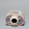 0876 ca 1730 Yongzheng Verte teacaddy. Very nice version of Amsterdam Bont - Image 4