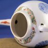 0876 ca 1730 Yongzheng Verte teacaddy. Very nice version of Amsterdam Bont - Image 12