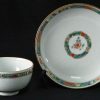 0876 ca 1730 Yongzheng Verte teacaddy. Very nice version of Amsterdam Bont - Image 11
