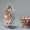 0871 A lovely Tea bowl. Painted in Europe on a Chinese blank. Amsterdam Bont - Image 11