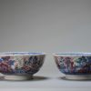 0869 & 0875 Pair Chinese Porcelain Bowl with Dutch decoration Amsterdam Bont - Image 13