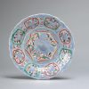 0914 A Chinese porcelain Ming Kraak dish, Redecorated in Japan. - Image 5