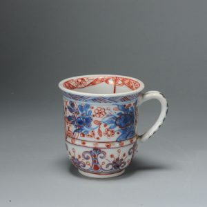 0956 A Lovely Coffee Cup. Painted in Europe on a Chinese blank. London Bont