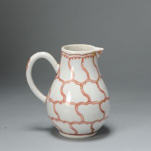 0955 A Tea Milk Jug. Painted in Europe on a Chinese Blank Piece. Amsterdam Bont