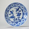 0990 A nice thin Kangxi plate with flowers chrysanthemum and other flowers - Image 3