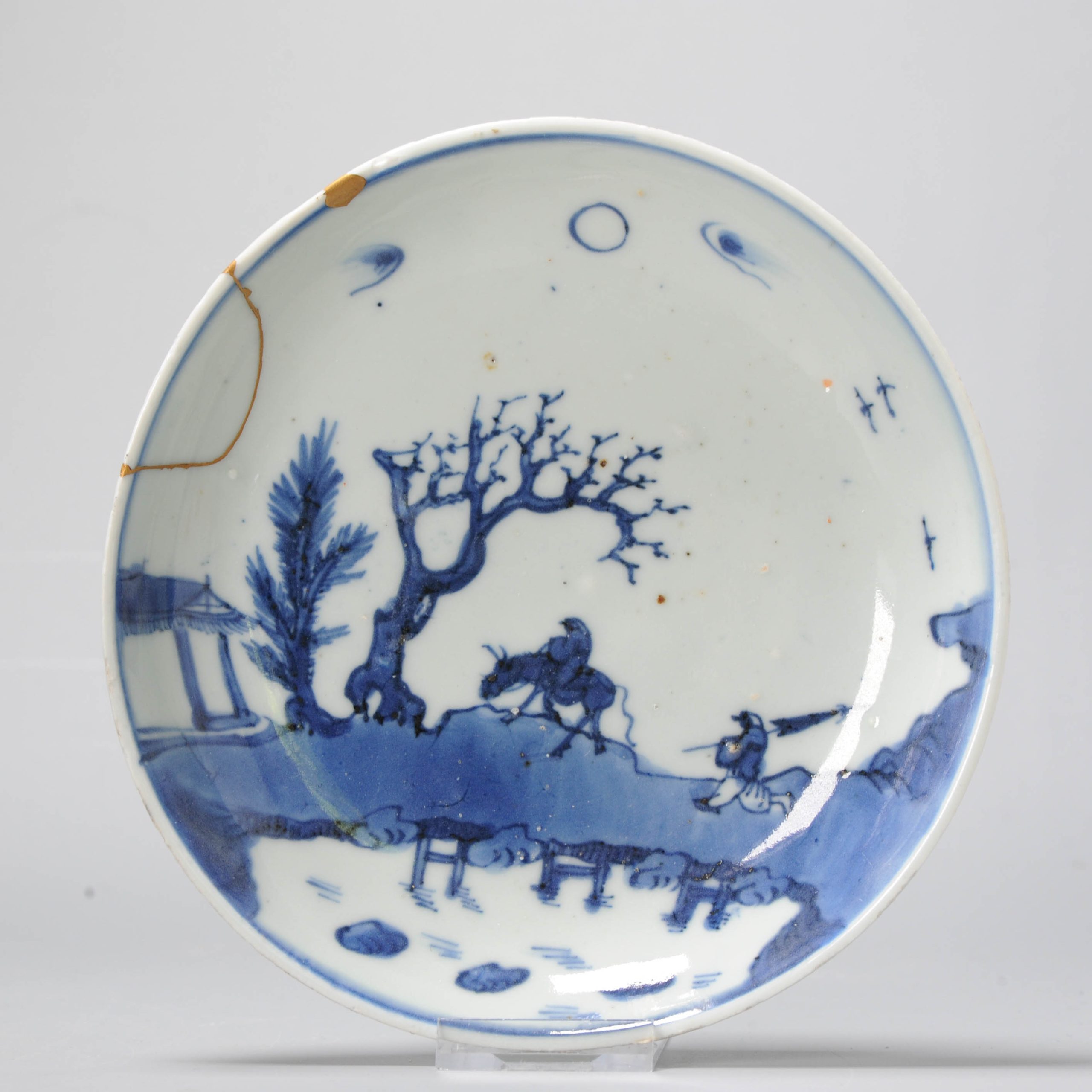 1000 A Chinese porcelain Ming Kosometsuke dish for the Japanese Market Landscape