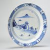 0986 A Chinese porcelain Ming Kosometsuke dish for the Japanese Market - Image 3