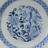 1004 Lovely pencilled plate with Anhua border. Very rare. Typical for the Yongzheng period - Image 6