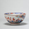 1060 Antique Chinese Porcelain bowl blue and white Landscape Decorated in Europe. Amsterdam Bont - Image 6