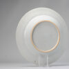 1073 A nice 18th c dish  with overglaze blue and Anhua. Chinese Yongzheng - Image 9