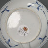 0759 Lovely cobalt blue plate and gold Kangxi Three friends of winter plate Very much in Ming style - Image 6