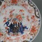 1083 Antique Chinese porcelain plate with Amsterdam Bont Genroku Imari Decoration - Image 6