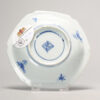1099 A Chinese porcelain Ming Blue and White Kosometsuke dish with figures and flowers - Image 4