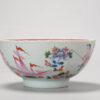 1111 Lovely Famille Rose Yongzheng/Qianlong Amsterdam Bont Bowl China - Image 8