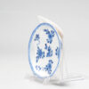 1106 Lovely cobalt blue miniature plate Kangxi marked with Character - Image 4