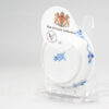 1106 Lovely cobalt blue miniature plate Kangxi marked with Character - Image 9