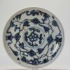 1116 A Chinese porcelain Ming Blue and White Kosometsuke dish Wanli ot Tianqi - Image 2