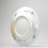 1132 Lovely Kangxi or Yongzheng Blue and White plate With CHrystantemum Decoration - Image 7