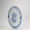 1134 Lovely Kangxi or Yongzheng Blue and White plate With Interesting Decoration - Image 4