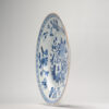 1133 Lovely Kangxi or Yongzheng Blue and White plate With Interesting Decoration - Image 12