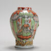 1147 Very nice Chinese Teapot, Painted in Holland. Amsterdam Bont