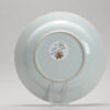 1157 Antique Chinese porcelain Stag Hunt Plate with rare Amsterdam Bont Decoration - Image 8