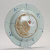 1144 Lovely Rare Ming Kraak Deer dish. Warped in the kiln - Image 9