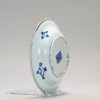 1192 A Chinese porcelain Ming Blue and White Plate with Lotus Pond - Image 5