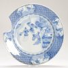 1228 A Japanese 18th c Copy of Chinese porcelain Kangxi porcelain dish