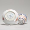 1251 A Lovely Tea Bowl and Saucer. Painted in Europe on a Chinese blue and white. London Decorated - Image 8